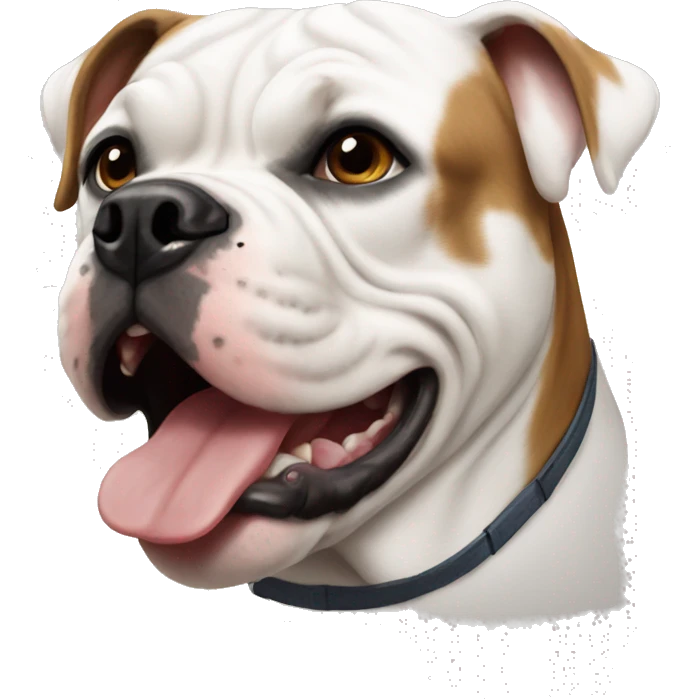 american bulldog emoji