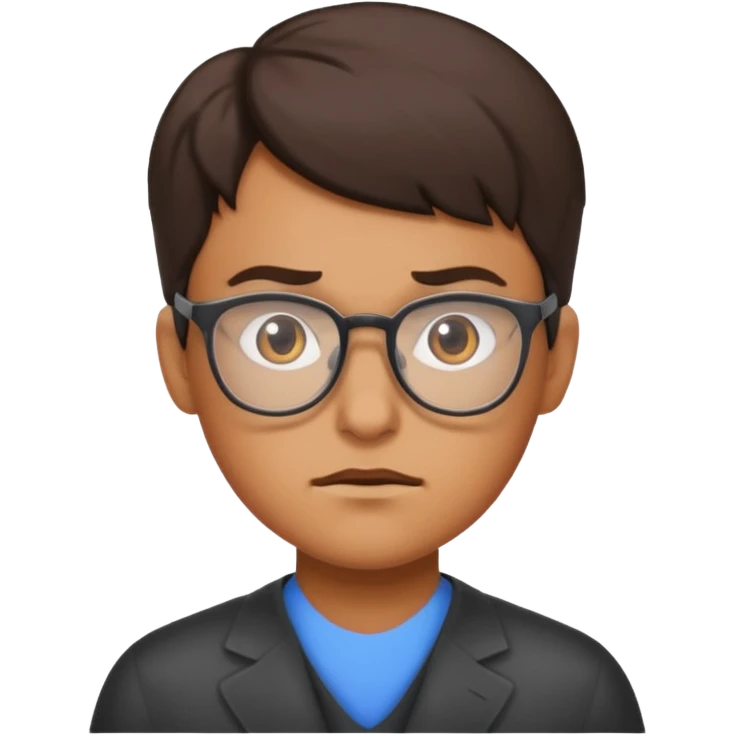 Glasses-Wearing Heroe emoji