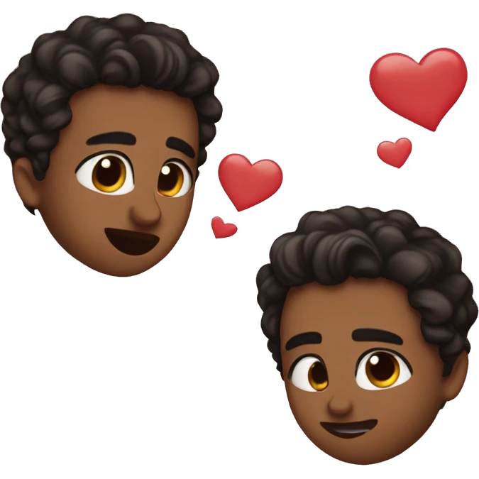 I wanna kiss you emoji