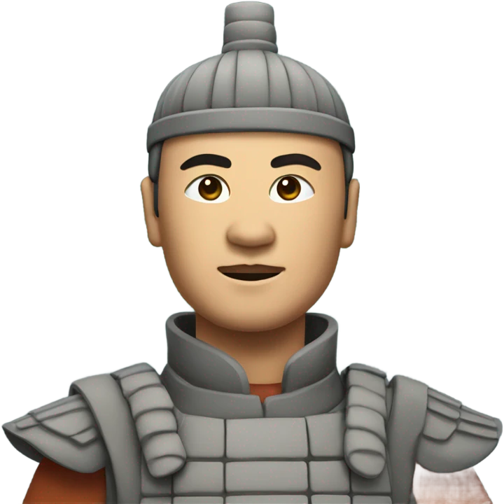 chinese Terracotta Warrior emoji