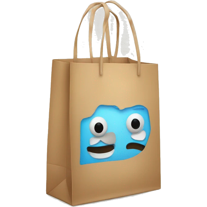 Shopping bag emoji