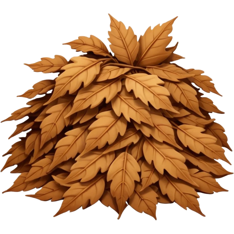 brown leaves emoji