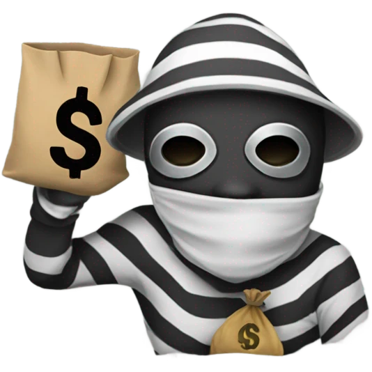 Robber emoji emoji