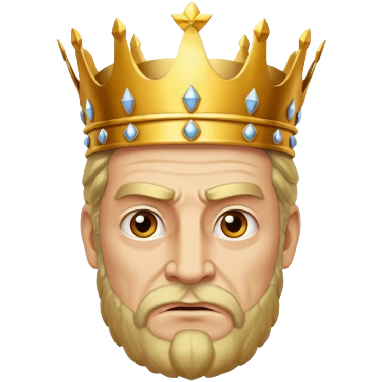 evil ancient greek king emoji