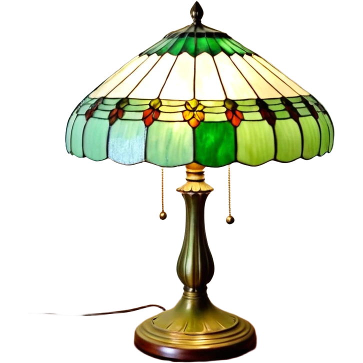 рабочий деревянный стол с зеленая подложка и зеленой лампой ссср вид сверху emoji