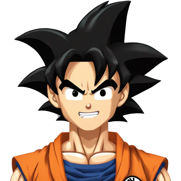 Goku dragon ball super emoji