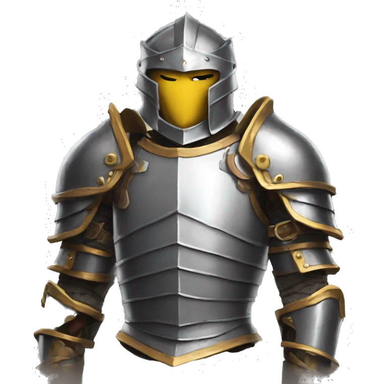 animated armor from Dungeons & Dragons super realistic emoji