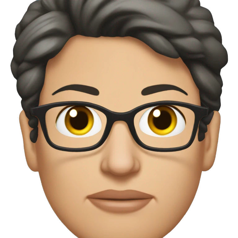 Rachel Maddow frowning emoji