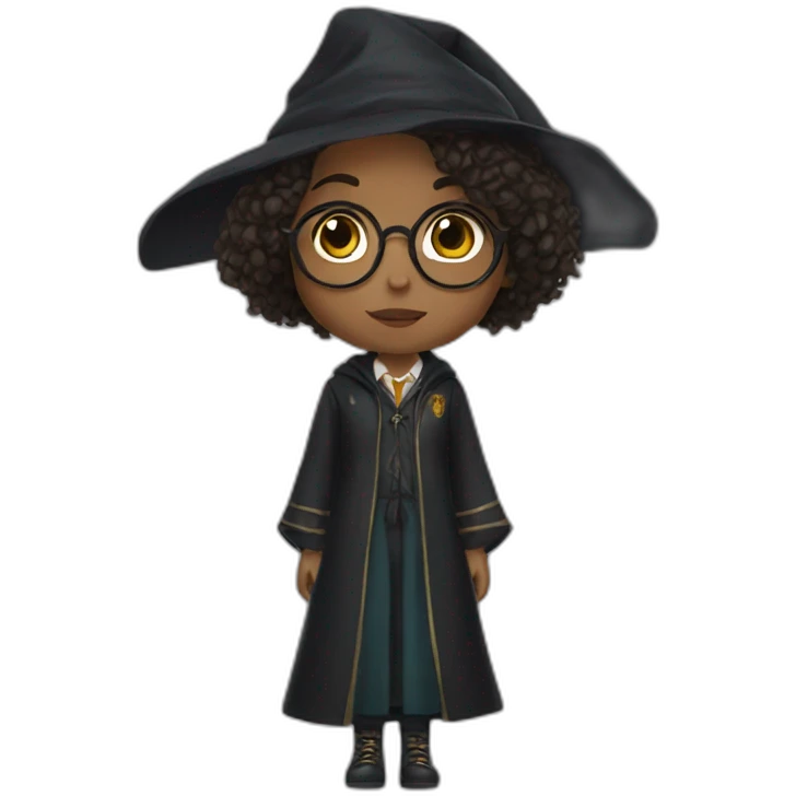 girl with harry potter outfit emoji
