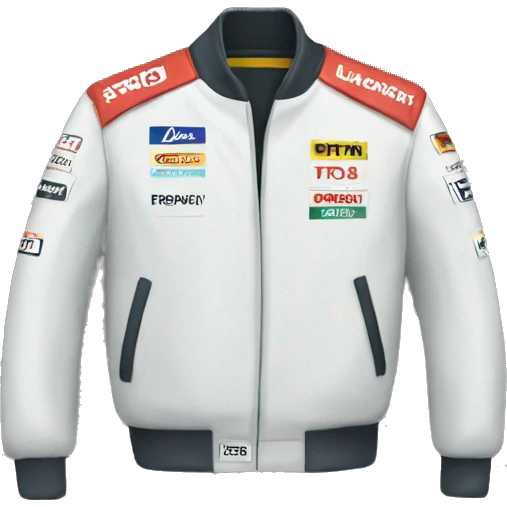 F1 jacket  emoji