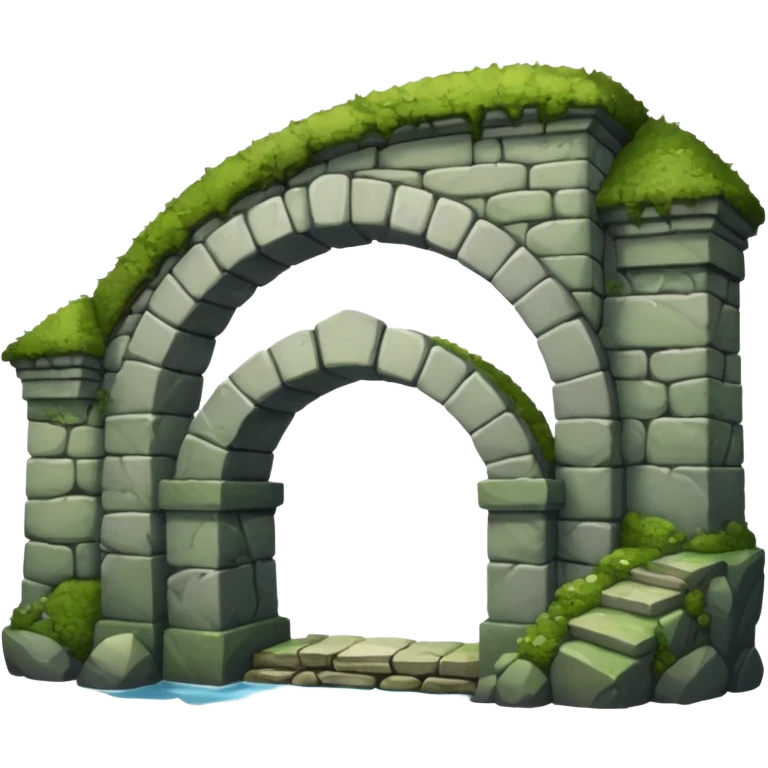 fantasy stone bridge emoji