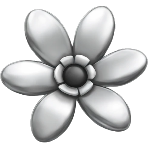 Chrome flower emoji