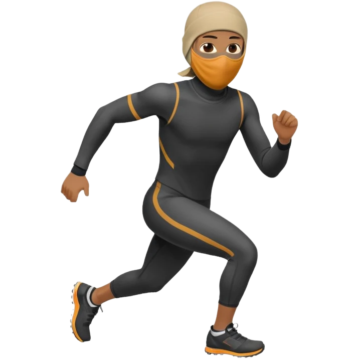 Robber running emoji