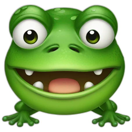 angry frog emoji