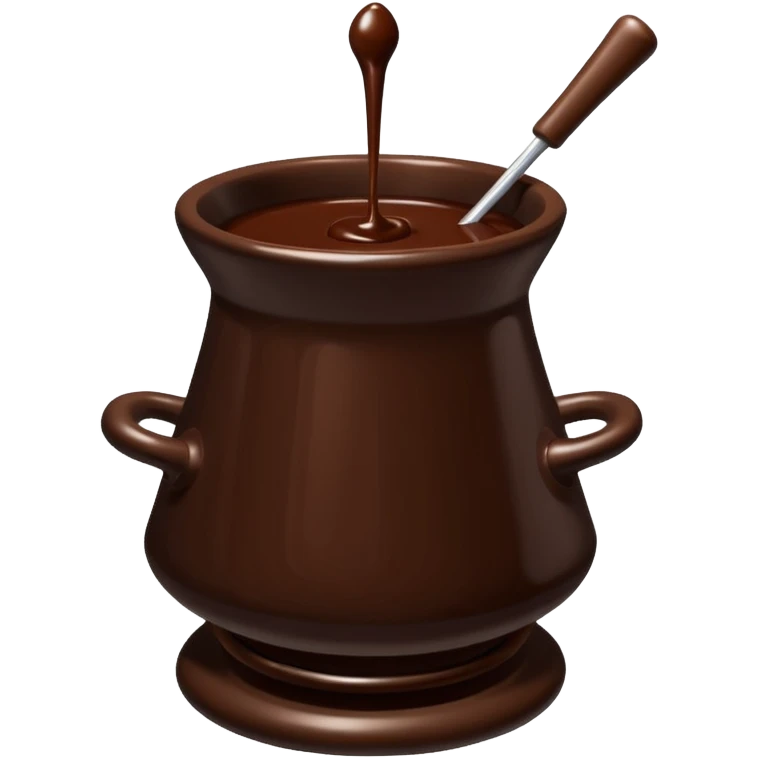 Chocolate fondue emoji