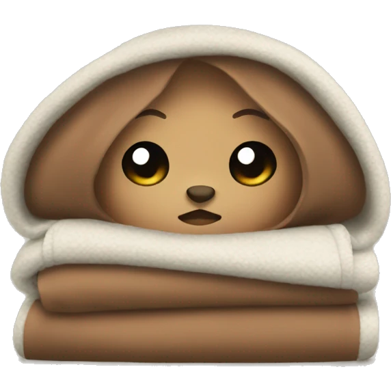 cozy blanket  emoji