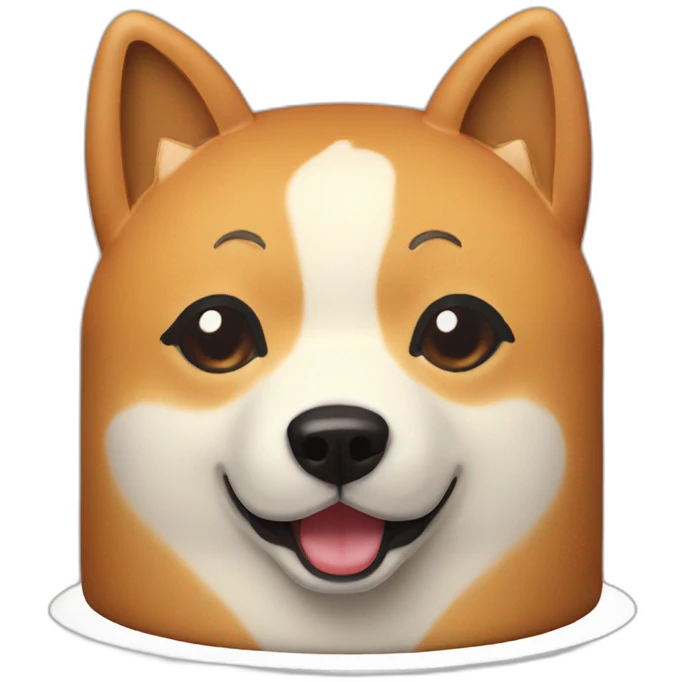 shiba inu cake emoji