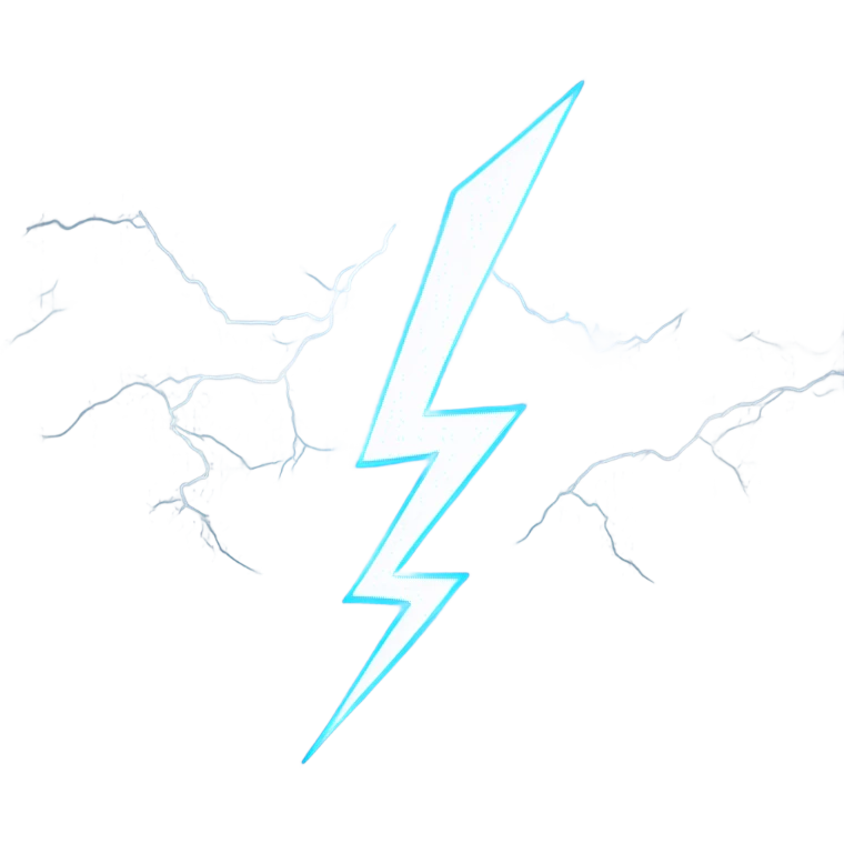 Lightning emoji
