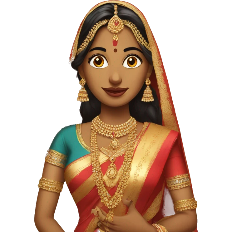indian bride emoji