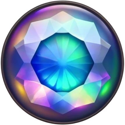 Black opal emoji