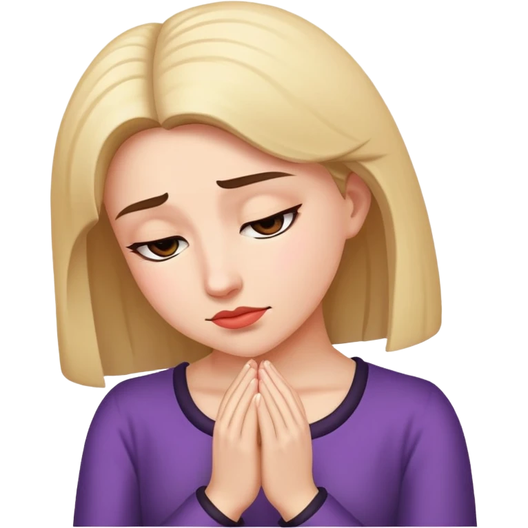Woman bowing far emoji