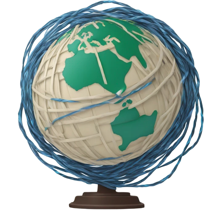 Lan cable world  emoji