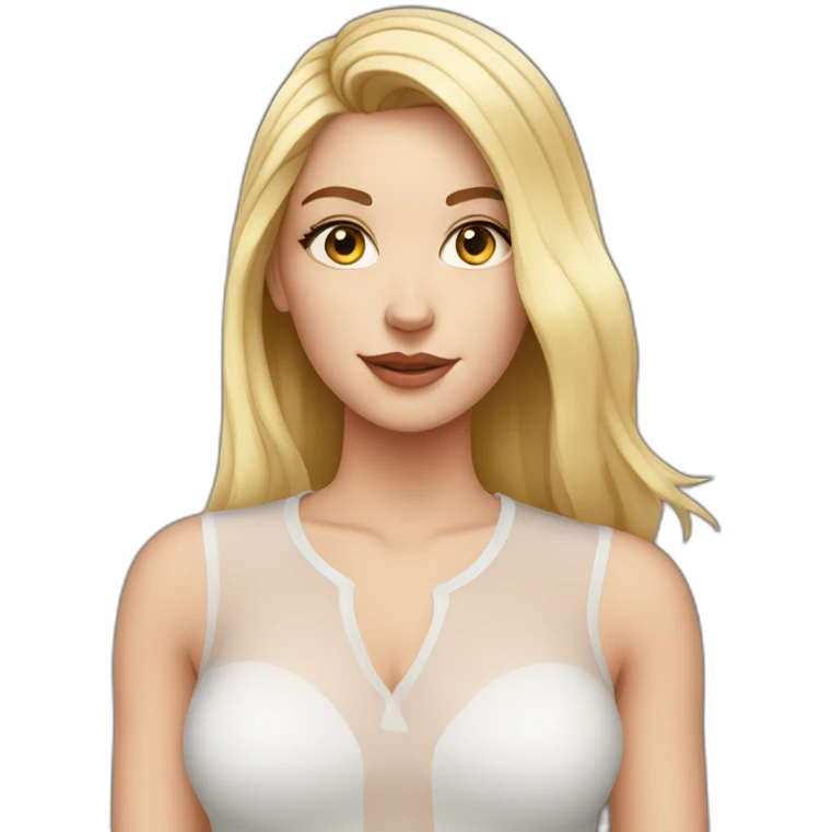 white-girl-with-sheer-shirt emoji