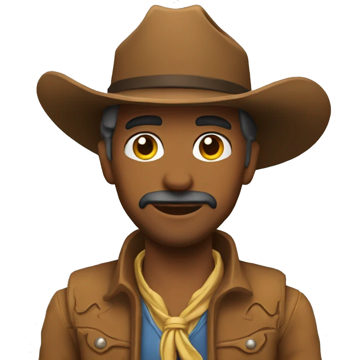 Un cowboy bourré  emoji