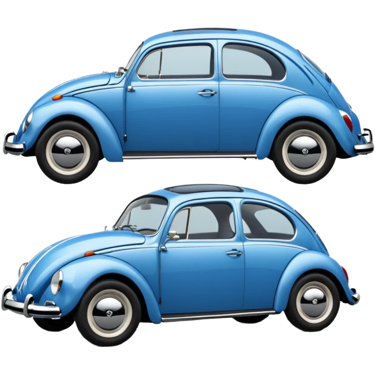 volkswagen coccinelle side vuew  emoji