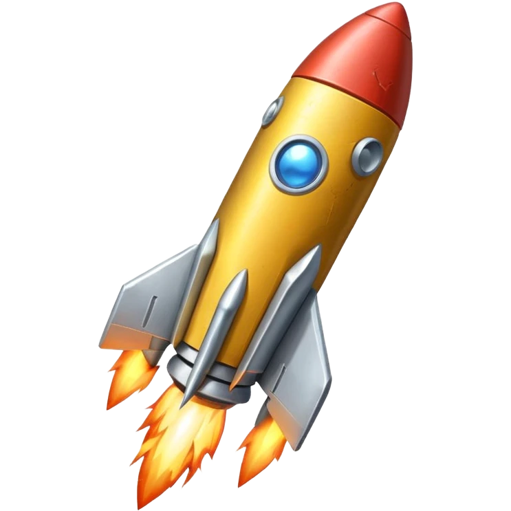 a blocked rocket emoji