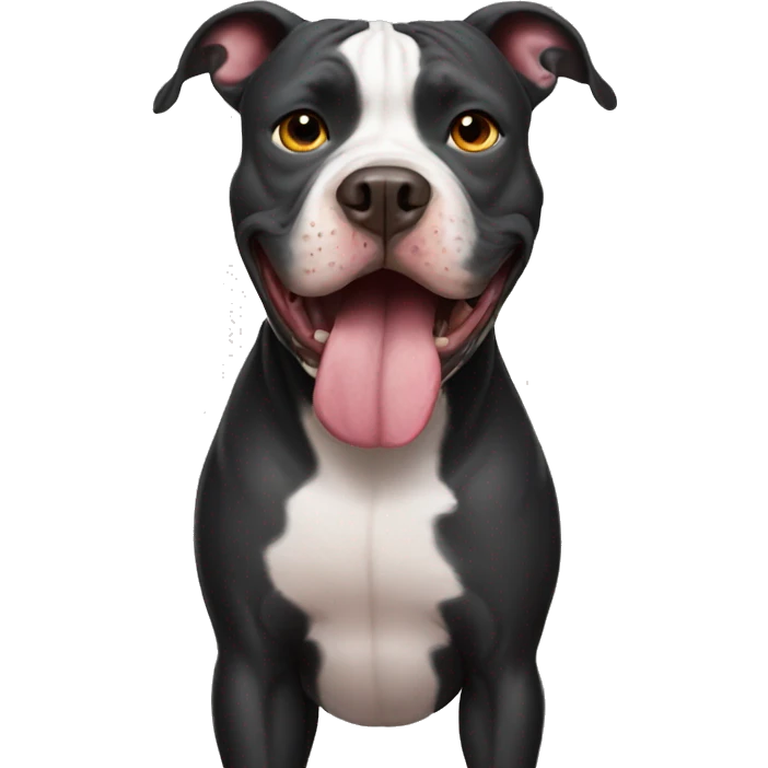 Pitbull at halloween emoji