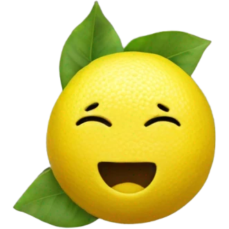 lem on moon emoji