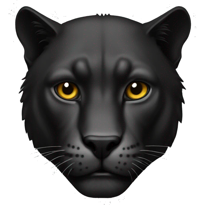 Animal pantera negra emoji