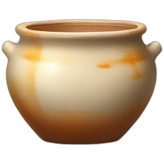 wood fired glazed pot emoji