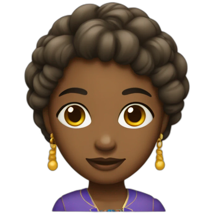 Fille martiniquaise emoji