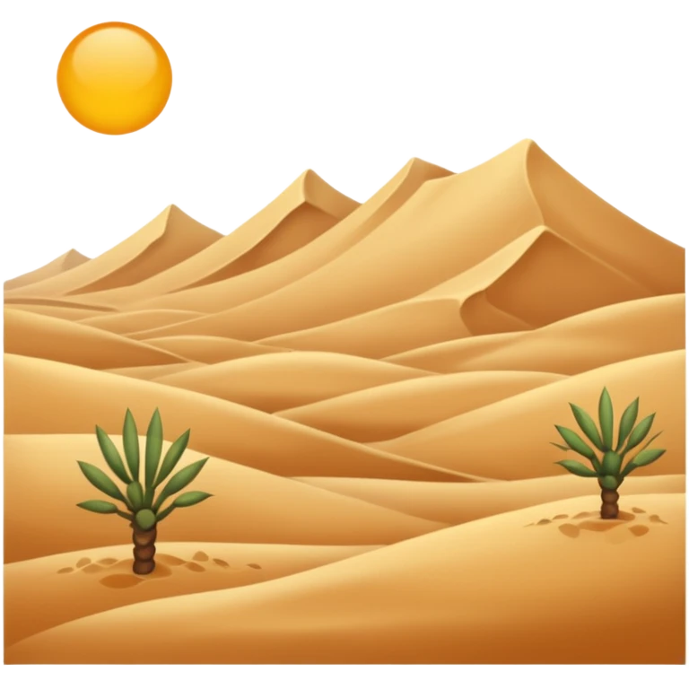 Desert emoji