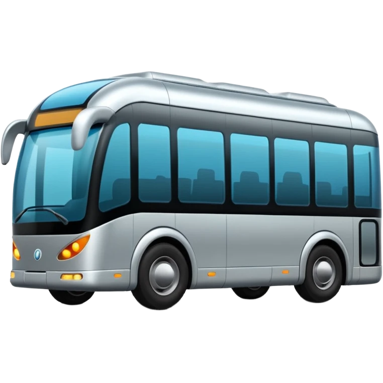 futuristic bus emoji