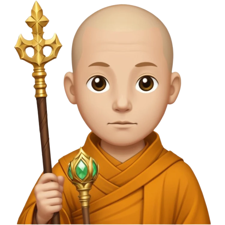 monk scepter emoji