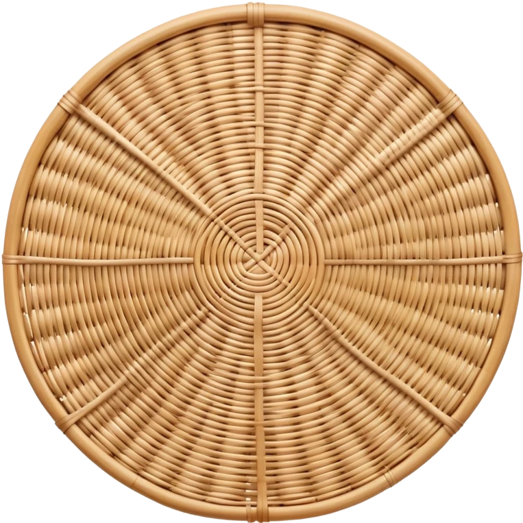 Rattan place mat emoji