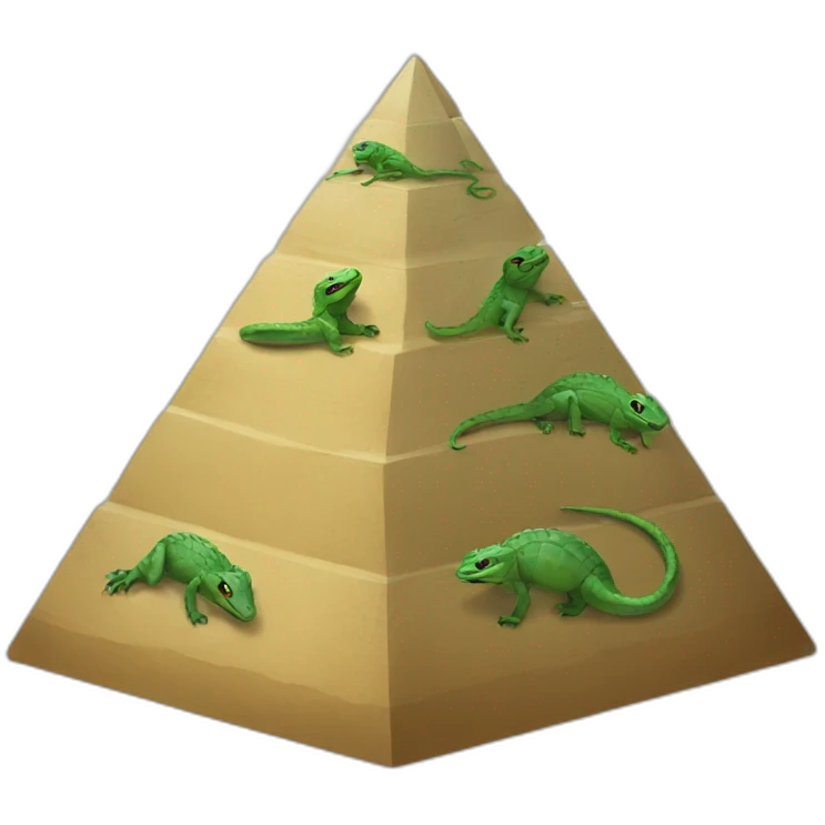 Reptile pyramid emoji