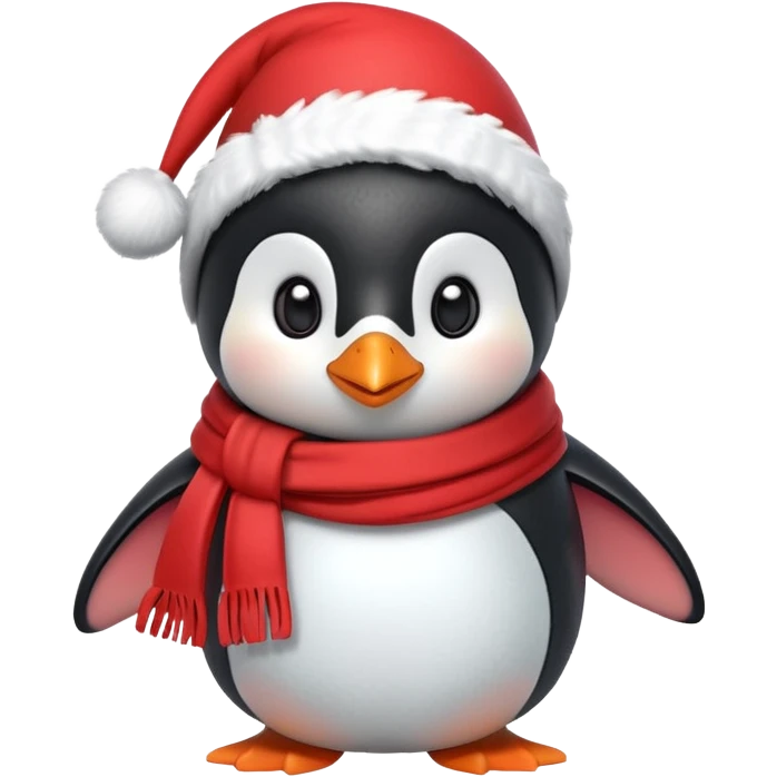 cute penguin character, winter vibe, small scarf, 3D cartoon, mobile game icon style, clean background, no text, no watermark


 emoji