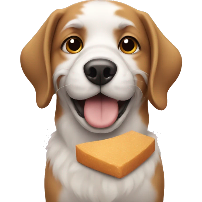 Dog with Food emoji