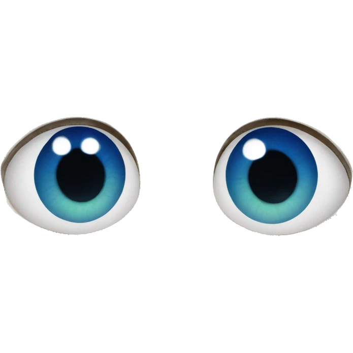 eyes(blue) emoji