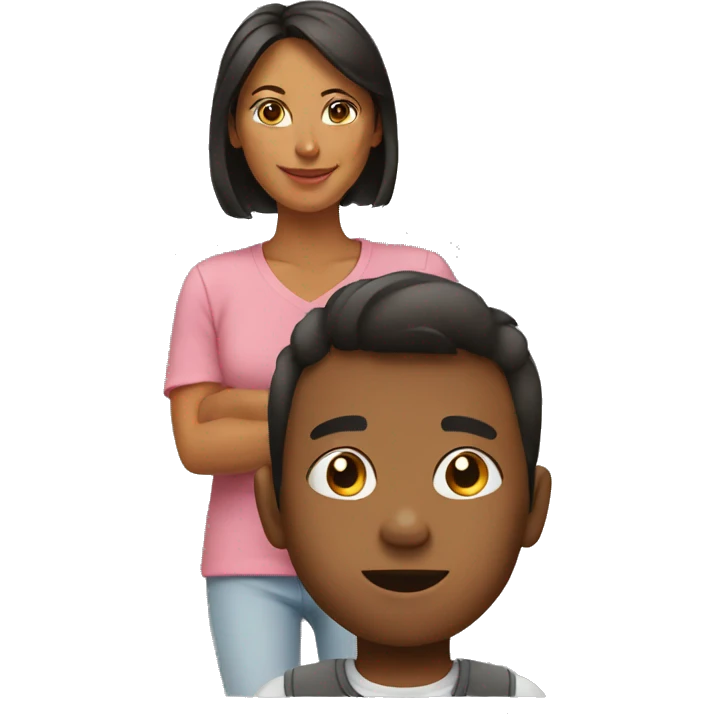 son and mom emoji