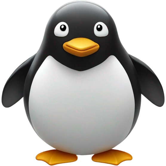 I want the Linux Tux penguin mascot emoji