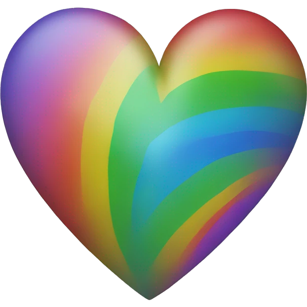 rainbow heart emoji