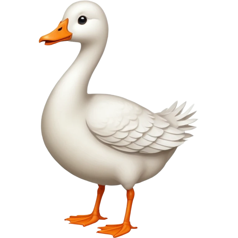 Silly goose emoji