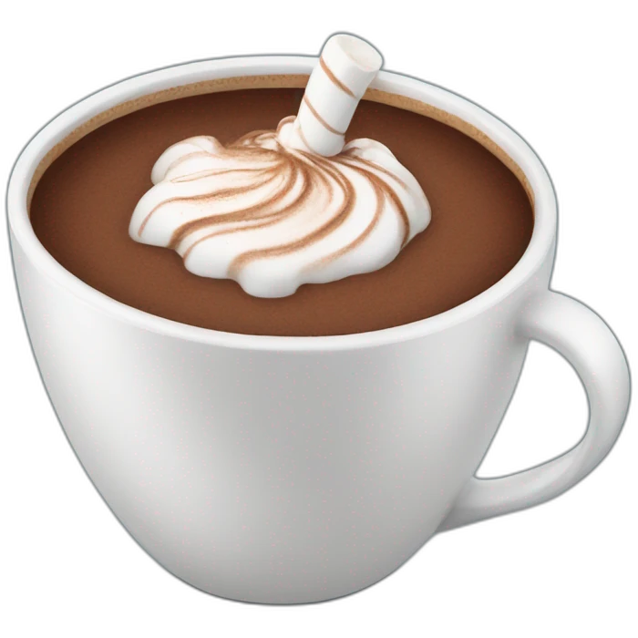 hot chocolate emoji