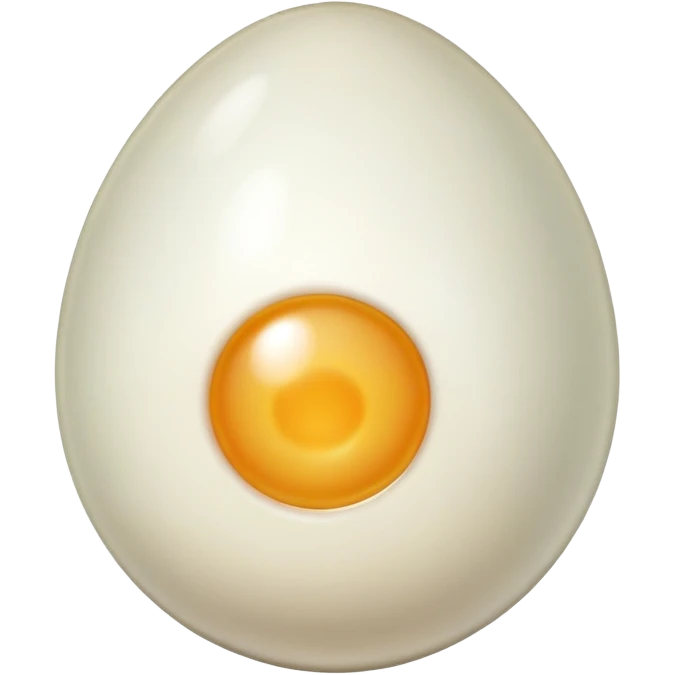 A single egg cell, reproductive biology emoji