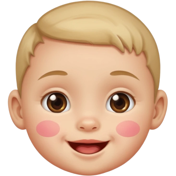 baby face painting emoji